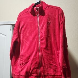 Men Fila Bold Red Sweatsuit! Just In Time For Christmas